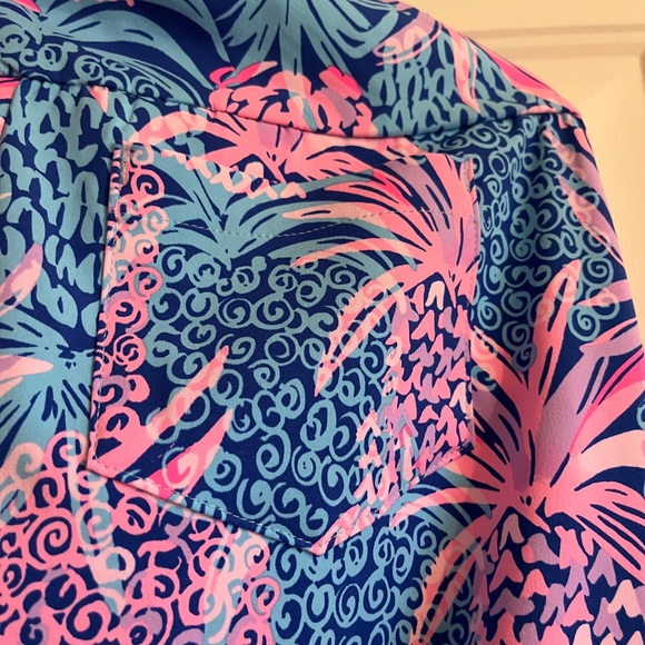 Lily Pulitzer pant pineapple print - Picture 4 of 4